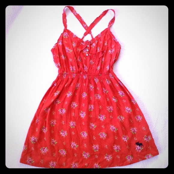 Abercrombie & Fitch Dresses & Skirts - LN 🍒 Abercrombie & Fitch Slinky Sun Dress